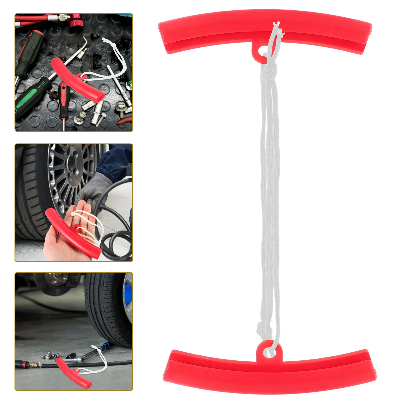 

4pcs Tire Protective Covers Wheel Rim Protectors Sturdy Plastic Car Motorcycle Hub Edge Durable Protection Rim Protector Rings