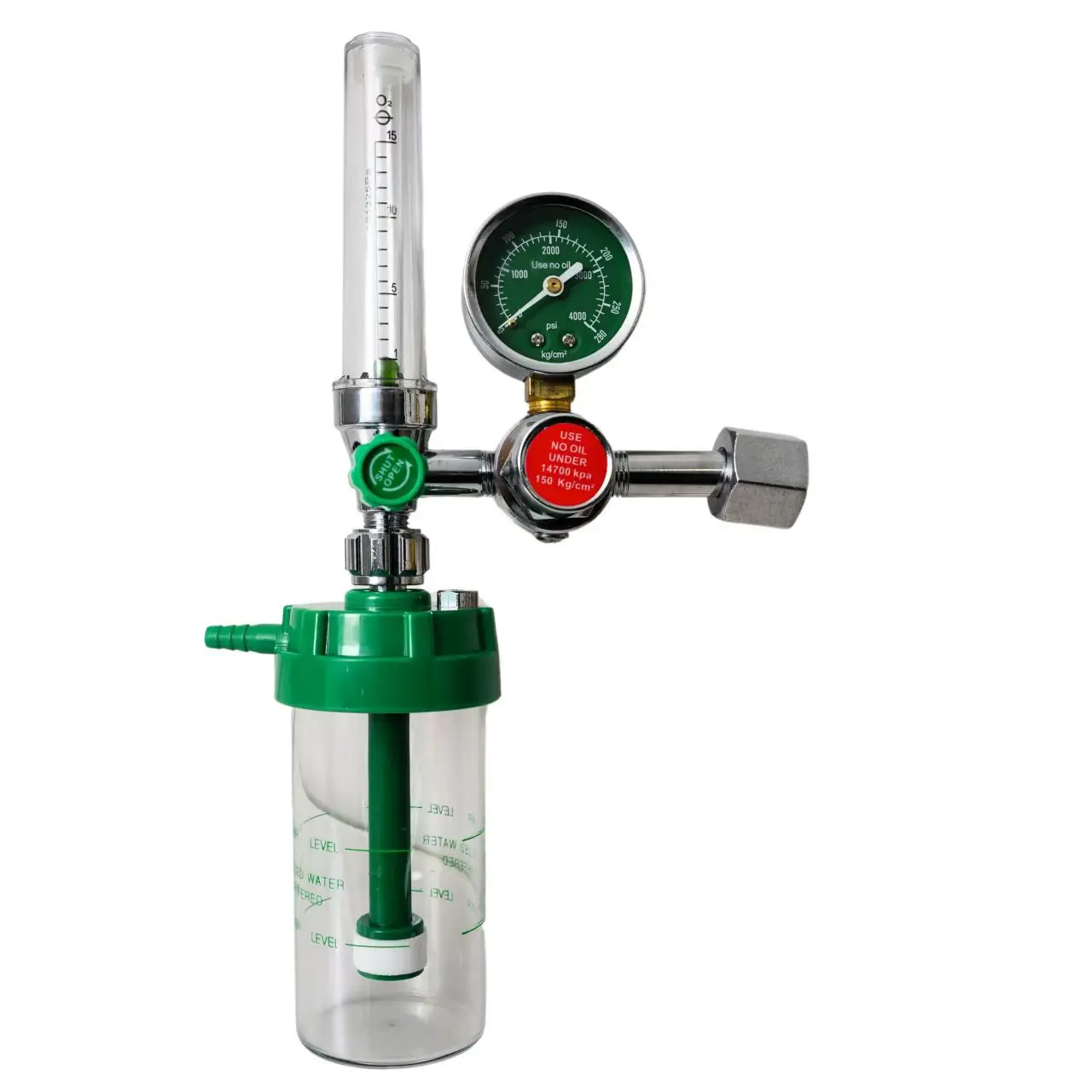 Professional Oxygen Gas Reducing Pressure Meter Air Flow Regulator 0-100MPa