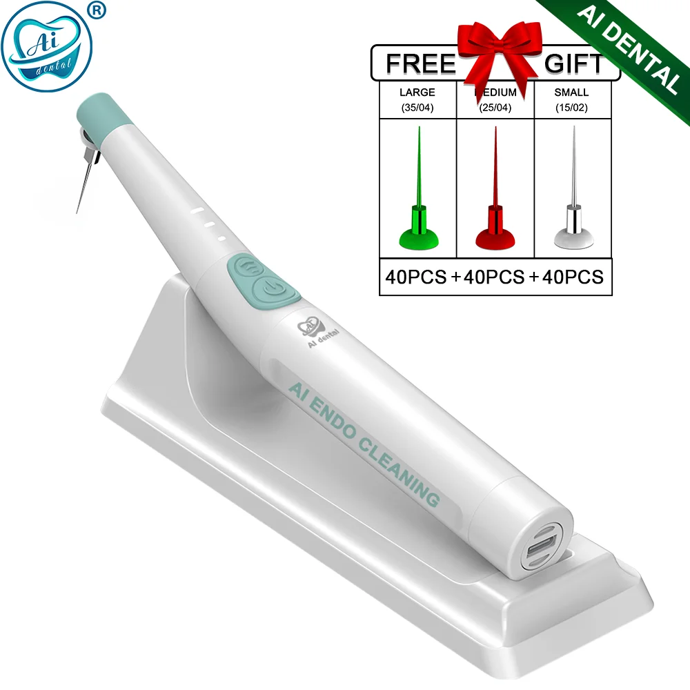 

AI-Endo-CL Dental Endo Activator with Consumable Tips Ultrasonic Endo Motor Cleaning Equipment for Root Canal Treatment