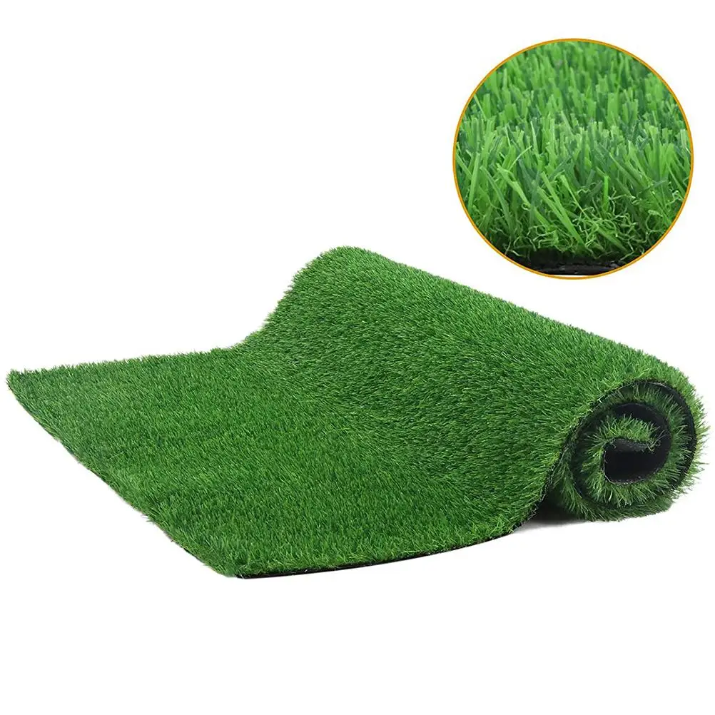 

ZK10 1PCS simulated artificial turf carpet kindergarten balcony school green lawn 1*2M
