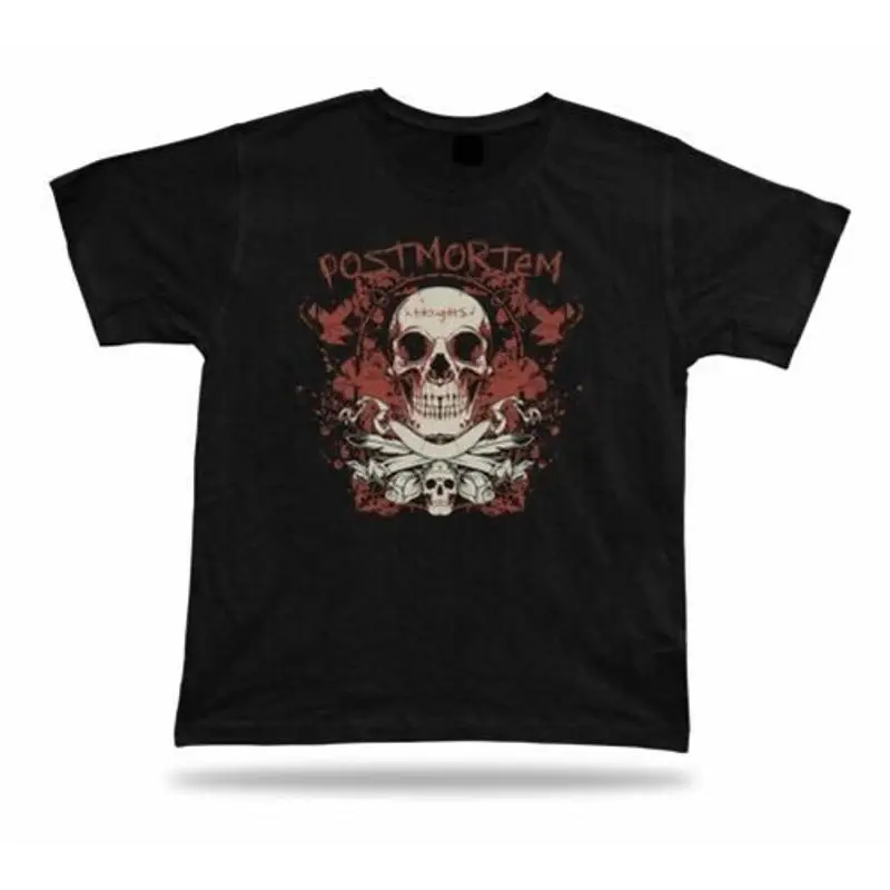 هدية عيد ميلاد فكرة آخر مورتيم الجمجمة القوطية شعار الموت رمز تي شيرت #1