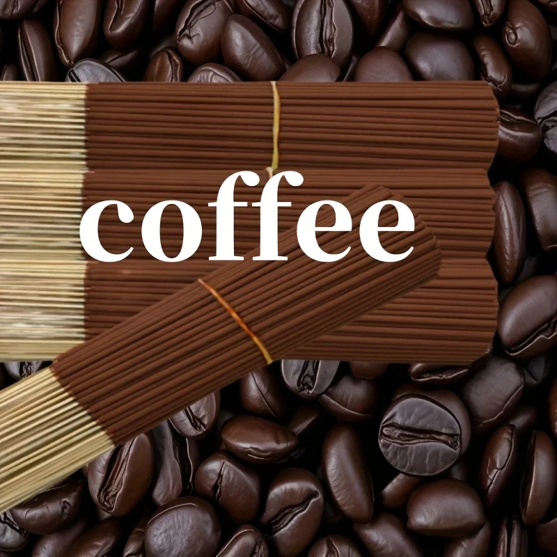 20/55/90/130 قطعة من أعواد رائحة القهوة الطبيعية - أعواد رائحة خشبية عالية الجودة لتنقية الهواء المنزلي والاسترخاء وغرفة اليوغا والمكتب وغرفة الشاي - مثالية لملحقات بار القهوة في عيد الميلاد وعيد الفصح وما إلى ذلك