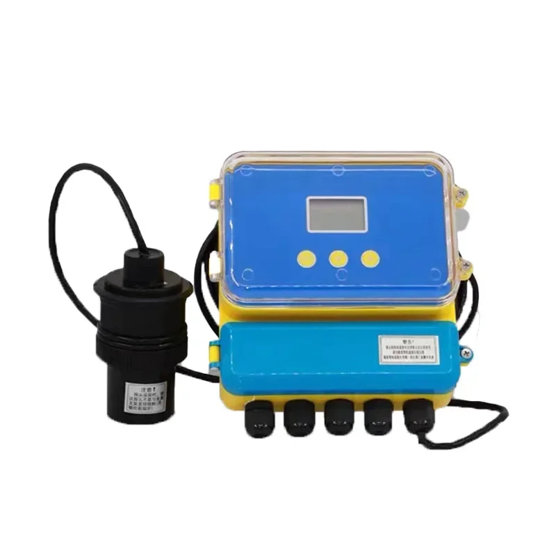 

Open channel flow meters wall mounted measuring instrument river flow meter portable sewage sensor