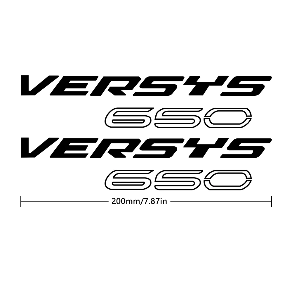 Motorcycle Sticker Waterproof Decal Versys 650 Accessories 2023 for Kawasaki Versys650 2007-2022 2016 2017 2018 2019 2020 2021