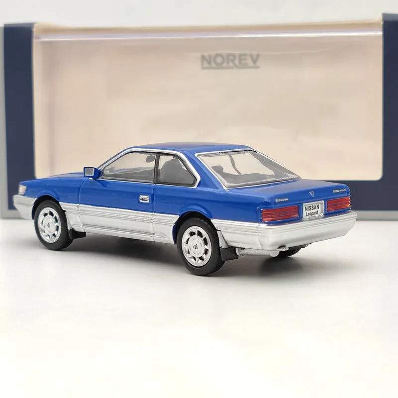 Norev 1/43 Leopard F31 1986 Blue Diecast Models Toys Car Limited Collection Gifts