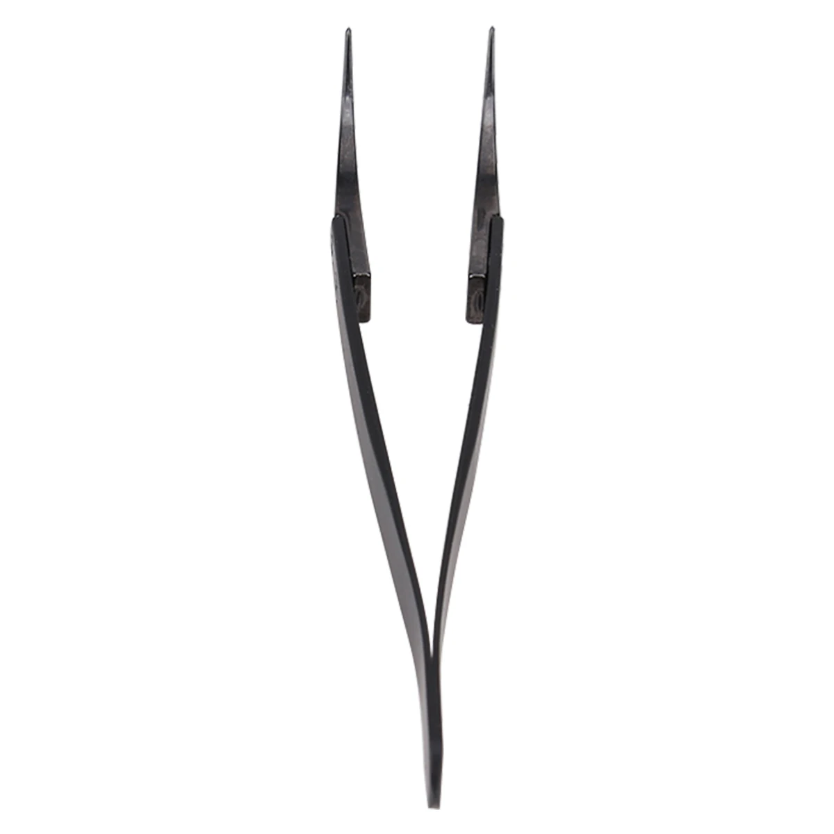 

1pc Curved Precision Ceramic Tweezers 3000F Heat Resistant Non-Conductive Anti-Static Smd Industrial Tweezers For Electronics