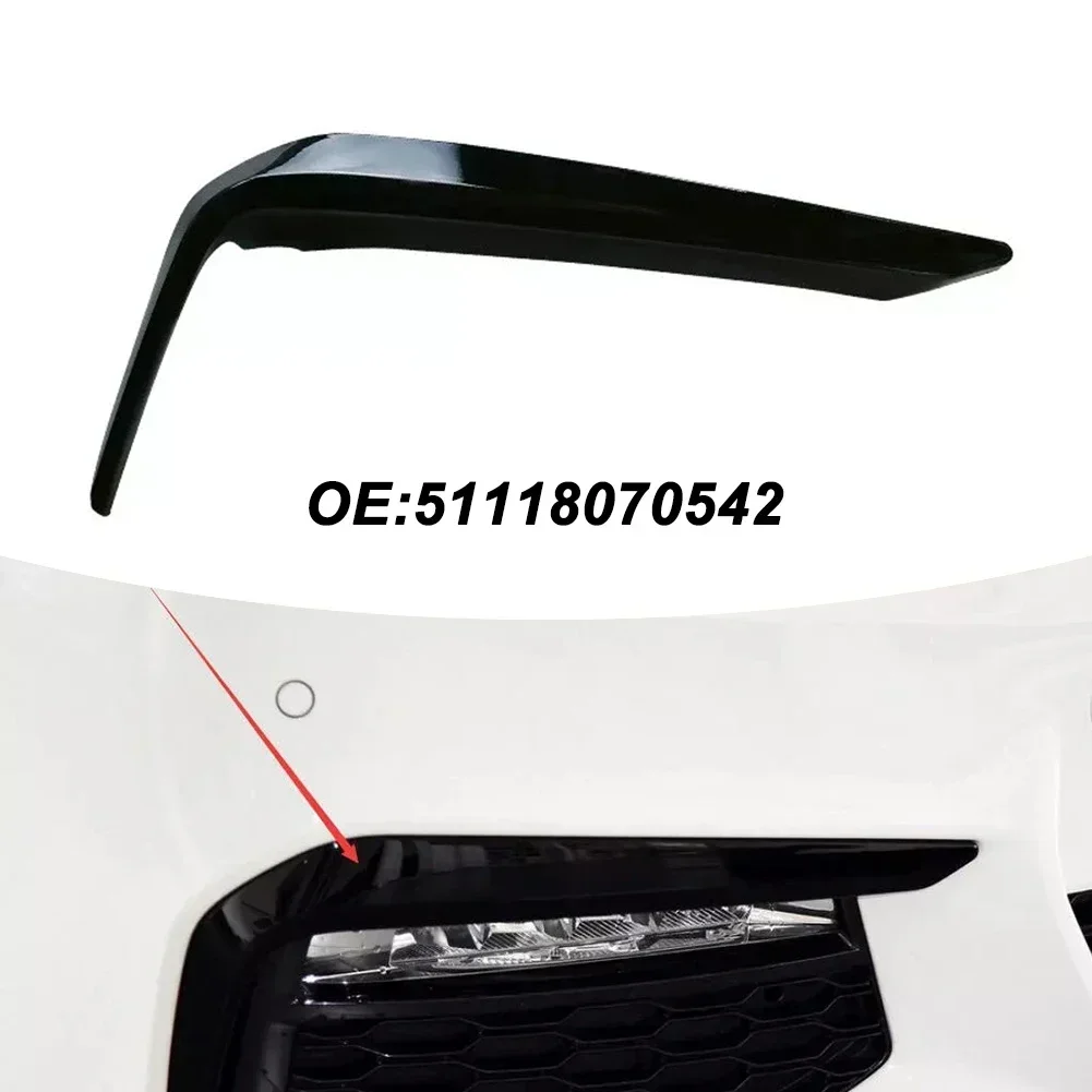 Garnitures Pare-Chocs Avant BMW Série 5 G30 G31 M-Sport 2016-2020 - Kit Latéral Calandre 51118070541/42