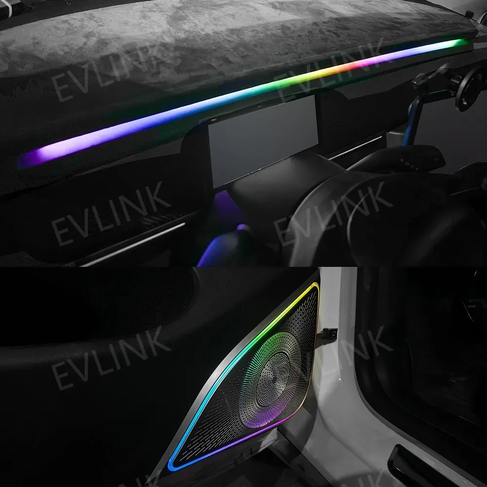 

Динамический потоковый атмосферный светильник, вентиляционное отверстие, неразрушающая установка для модели Tesla 3 Y, световая полоса с высокой атмосферой