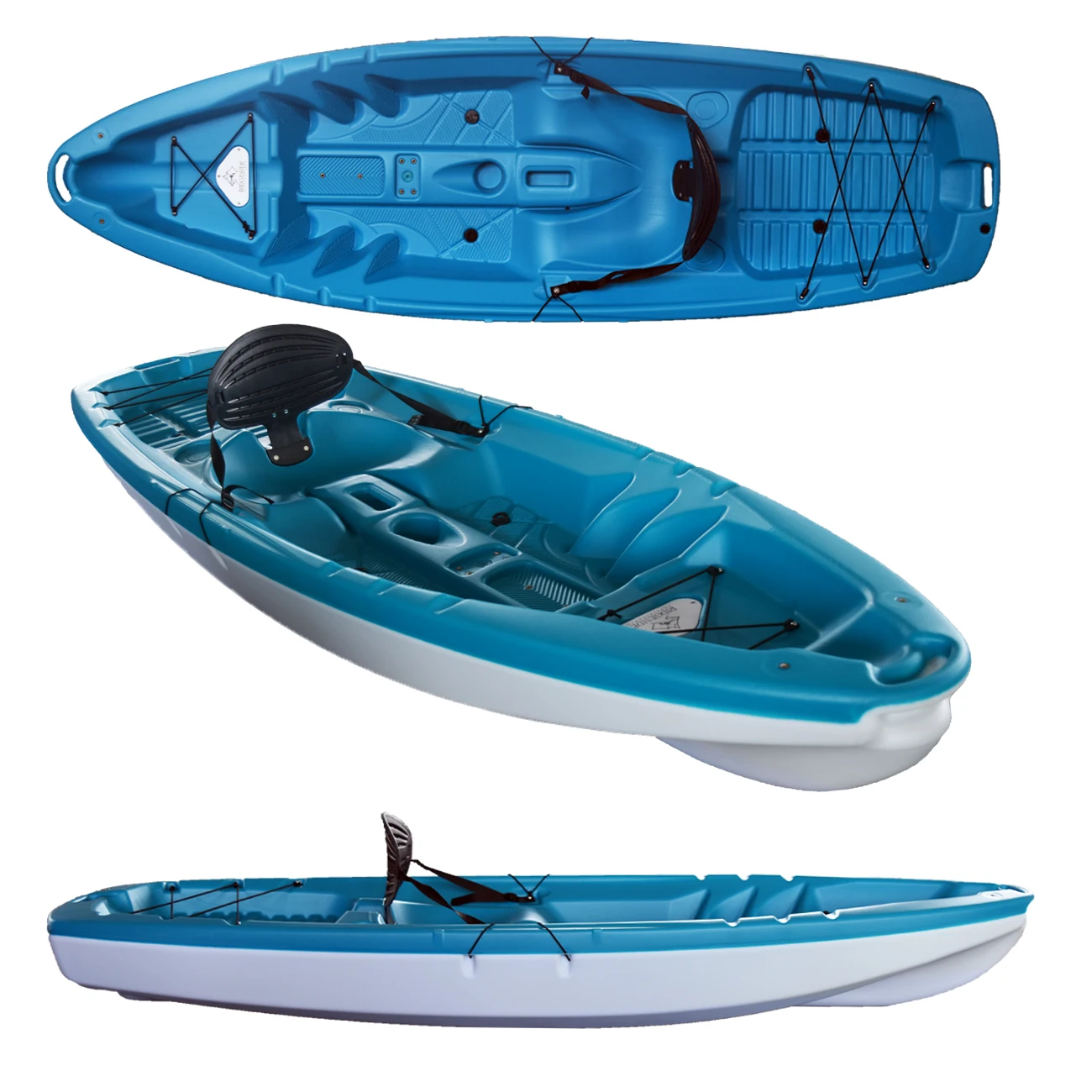 Canoe Kayak, Durable, Hull Kayak, Sitting on Top, Travel Kayak,HDPE Blow Molded Kayak， Fishing Kayak, Easy To Move, Leisure