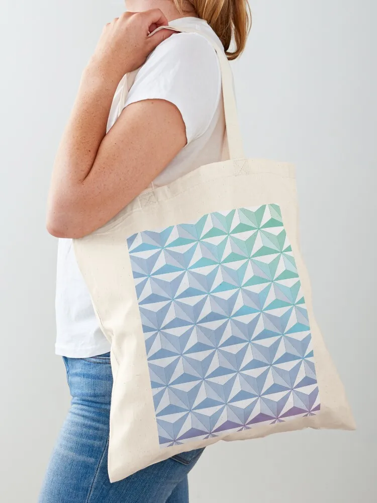 

Geodesic Sphere, Blue Tote Bag Lady bags shopper bag woman ecological bags large tote bag