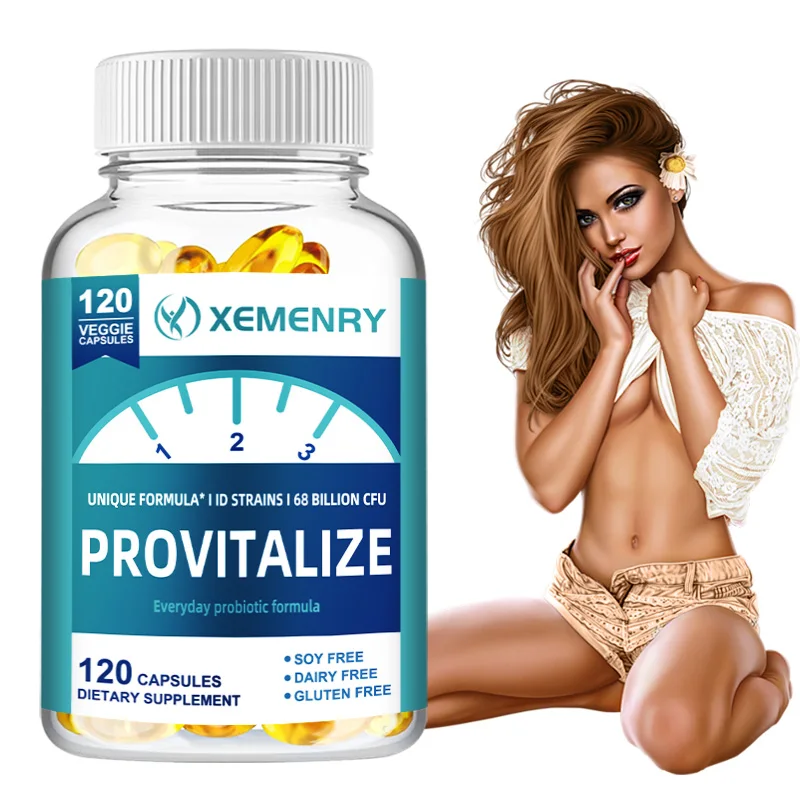 Provitalize Supplement -Bloating Relief, Digestive Support, Weight Management, Gut Health - 120 Capsules