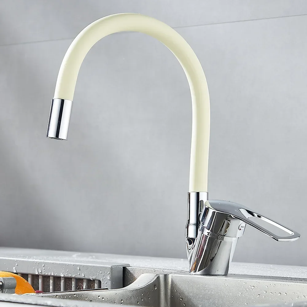 New 360° Rotation Anti-splash Faucet Kitchen Hot and Cold Sink Faucet Household Wash Basin Sink Universal Bathroom Accessories