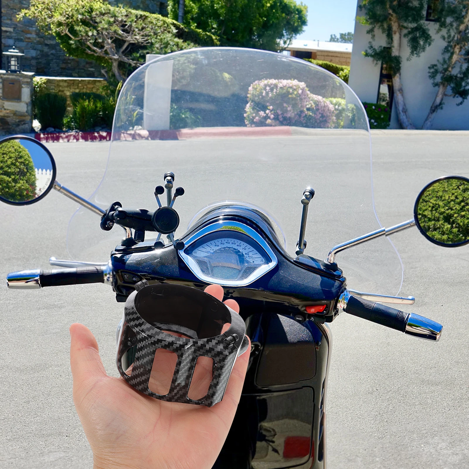 

Electric Scooter Switch Cover Combo Protection Carbon Fiber Easy Installation For N1S Plastic Motorcycle Accessories