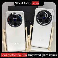 Lens Film For VIVO X200 X200 PRO MINI Anti-glare Anti-wear Flash Point Black Matte Camera Protection Film For VIVO X200 Pro