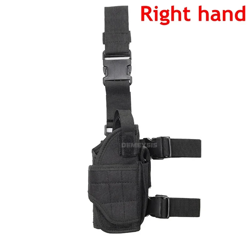 Universal Drop Leg Pistole Holster Rechtshänder Taktische Oberschenkel Pistole Tasche Beutel Beine Harness für Alle Handfeuerwaffen