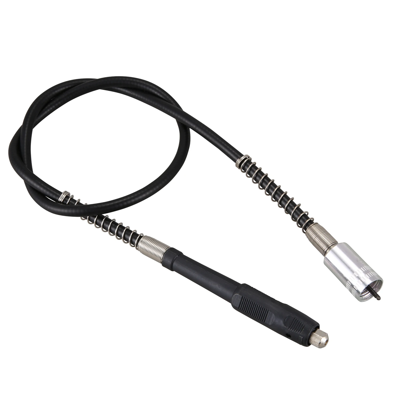 A84E-2X New Extension Cord Flexible Shaft Rotary Grinder Tool For Dremel Polishing Chuck Black