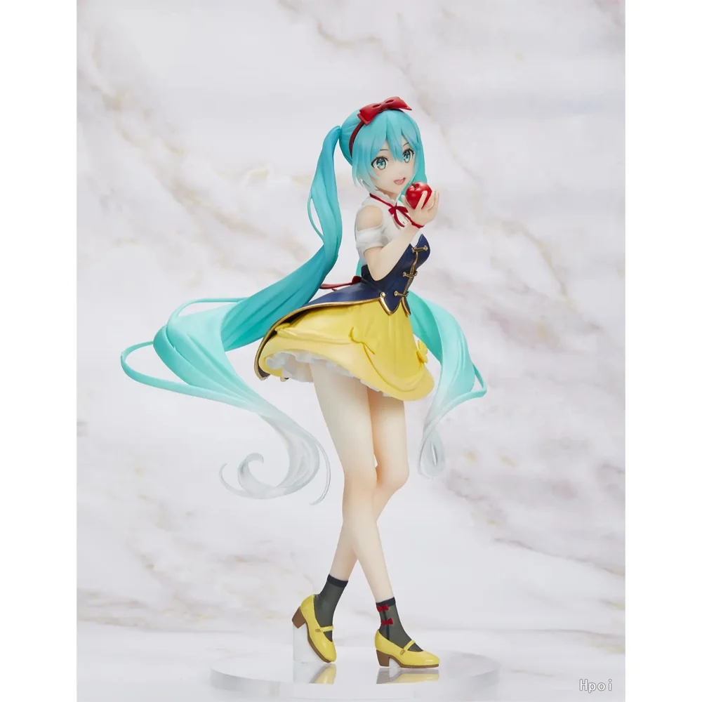 TAITO Original Wonderland Snow White Hatsune Miku Anime Action Figure Toys For Boys Girls Kids Children Birthday Gifts Ornaments