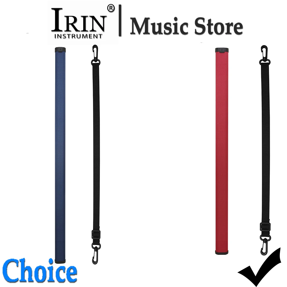 IRIN 4/4 Violin/Viola Bow Case Box 2 Slots Carbon Fiber Aluminum Alloy Buckle Velvet Lining String Instrument Parts&Accessories