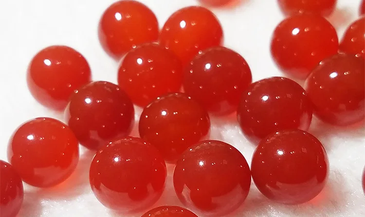 Wholesale 20pcs/pack Natural Agate Carnelian Small Ball Beads(NO HOLE) 4mm 6mm 8mm 10mm 12mm 14mm Round Gemstones Jewelry Parts