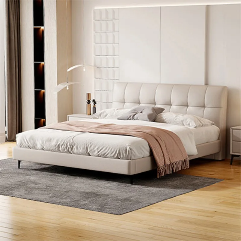 Decoration Lounge Bed Modern Designer Unique European Funky Universal Bed Large Size Letto Matrimoniale Space Saving Furniture