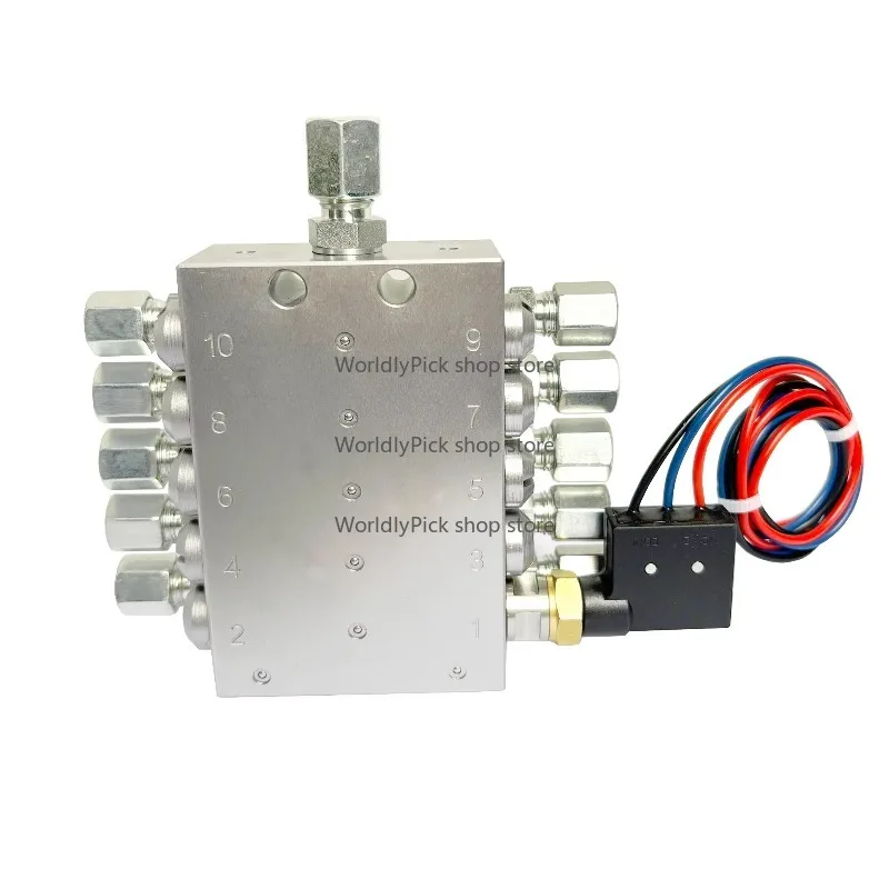 Электрический масляный насос для кованой промышленности, тяжелых машин, централизованная смазка, смазка для грузовых автомобилей, 24 В