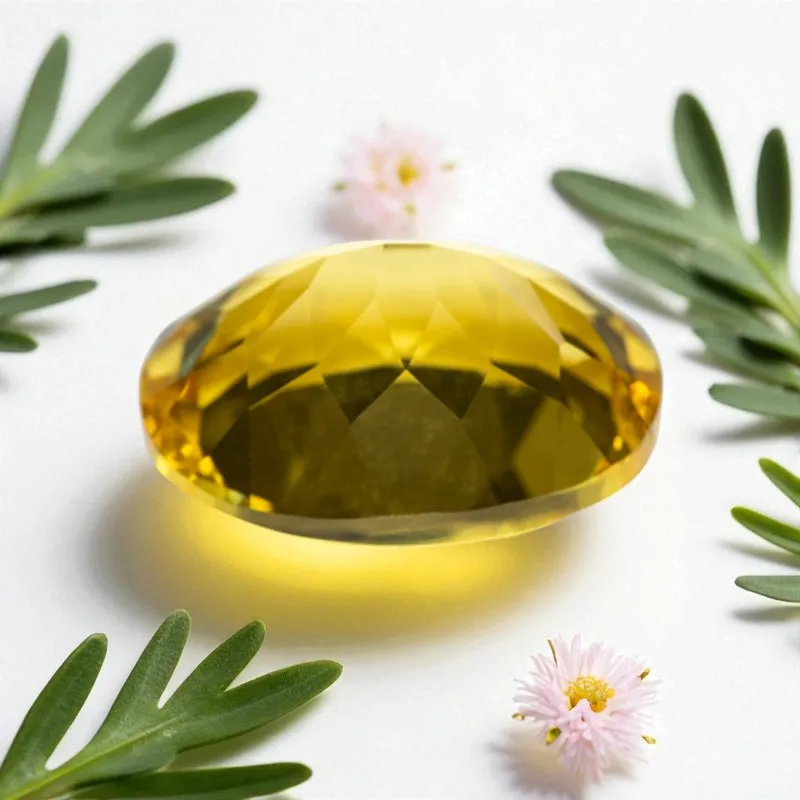 

Top Lab Sapphire Canary Yellow Color Oval Cut Synthetic Gemstone for Diy Jewelry Making Selectable AGL Certificate
