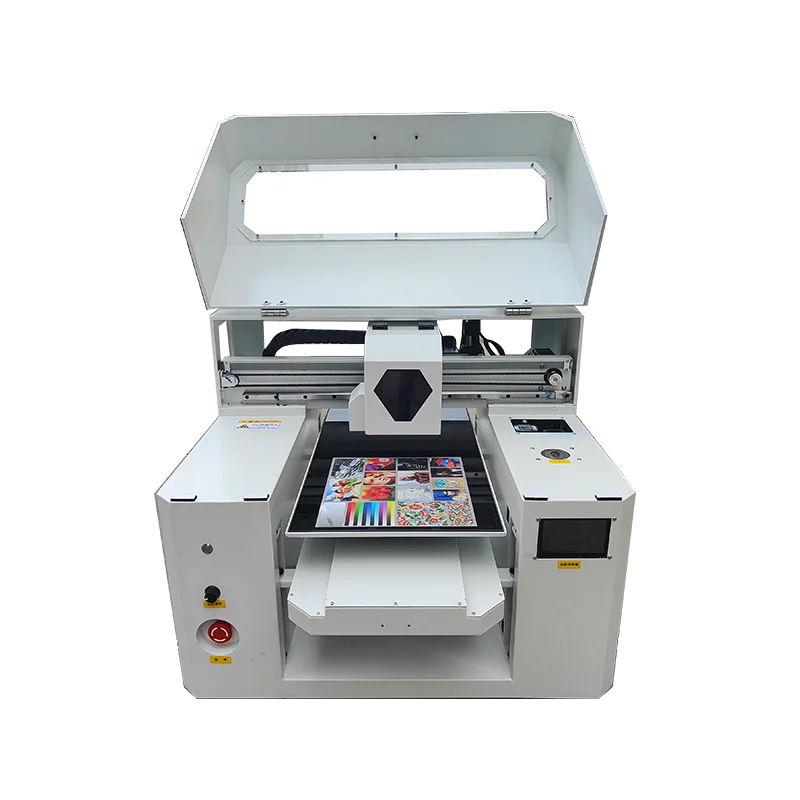 Hot Sale 3360 Model A3 Compact Flat  UV Printer XP600 Digital White Ink Printer For Acrylic Metal 3D Embossed Logo Craft