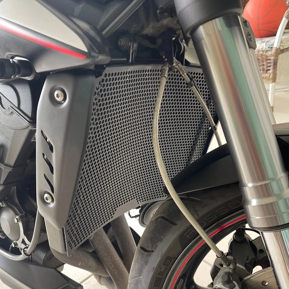 

Motorcycle Accessories Radiator Guard Grille Cover Protector For Street Triple 765 R/S/RS Street Triple 765 S 660 2020 2021 2022