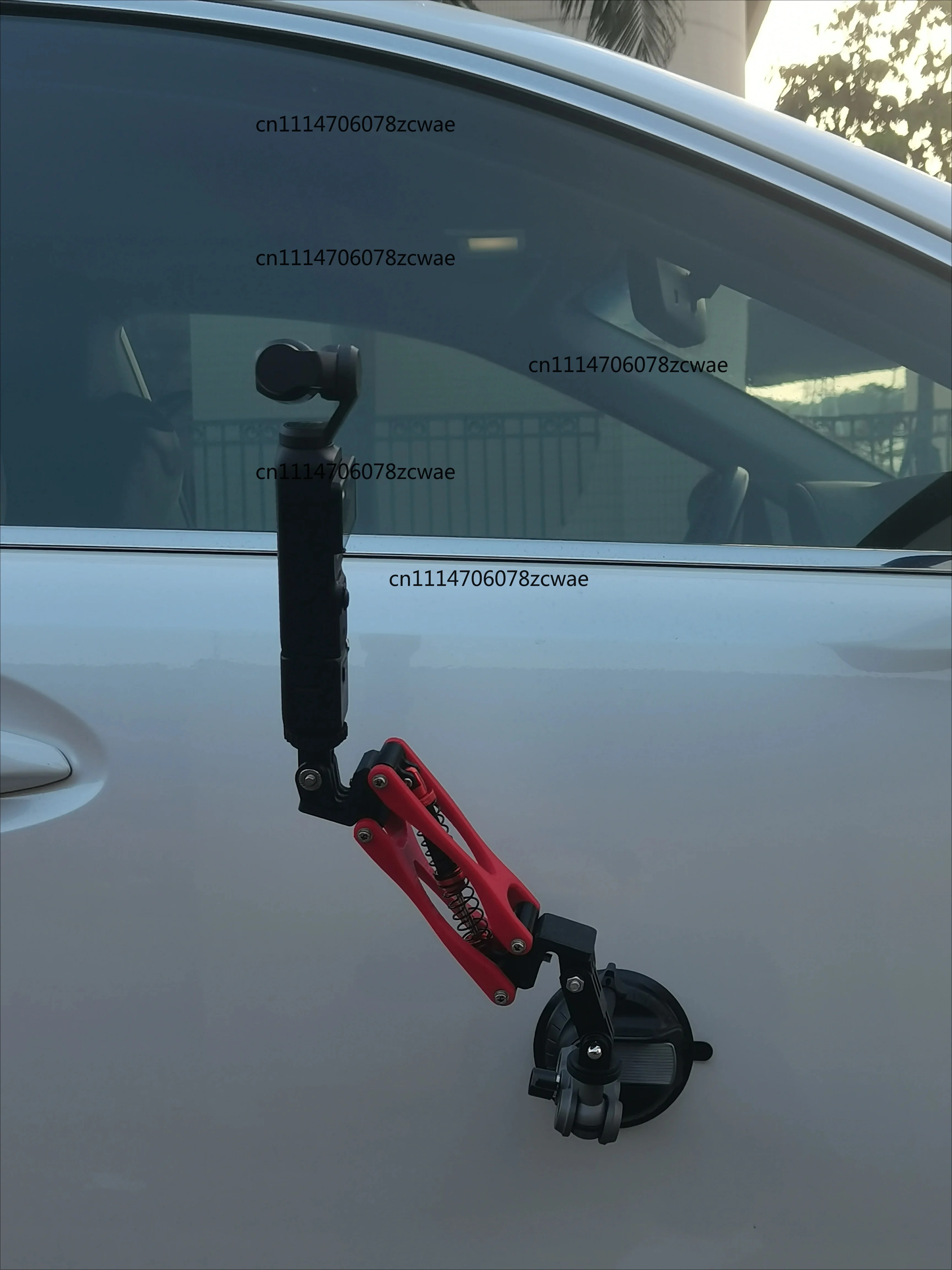 For Action Camera Carbon Fiber Composite Z‑Axis Micro Damping Arm High‑Performance Durable Shock Absorbing Bracket