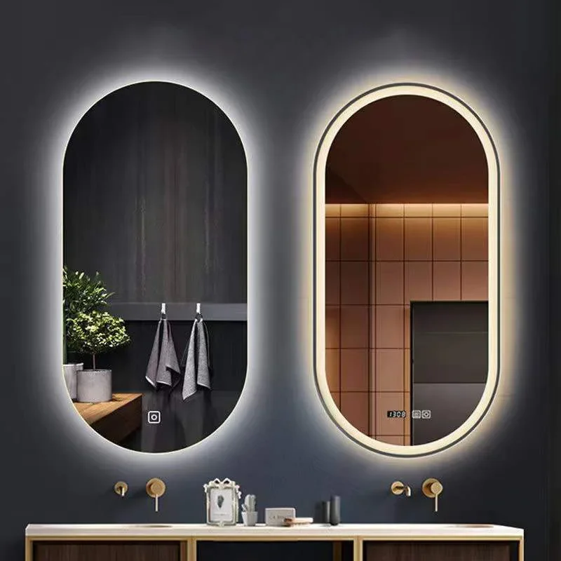 Japandi Heavy Duty Construction Floor Mirror Height Adjustable Anti-Scratch FSC Certified for Bathroom Stain Resistant