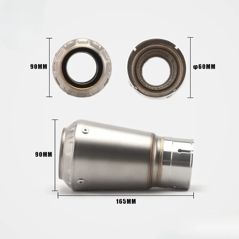 Suitable for S1000RR/R motorcycle modified exhaust  middle and tail integrated tail section