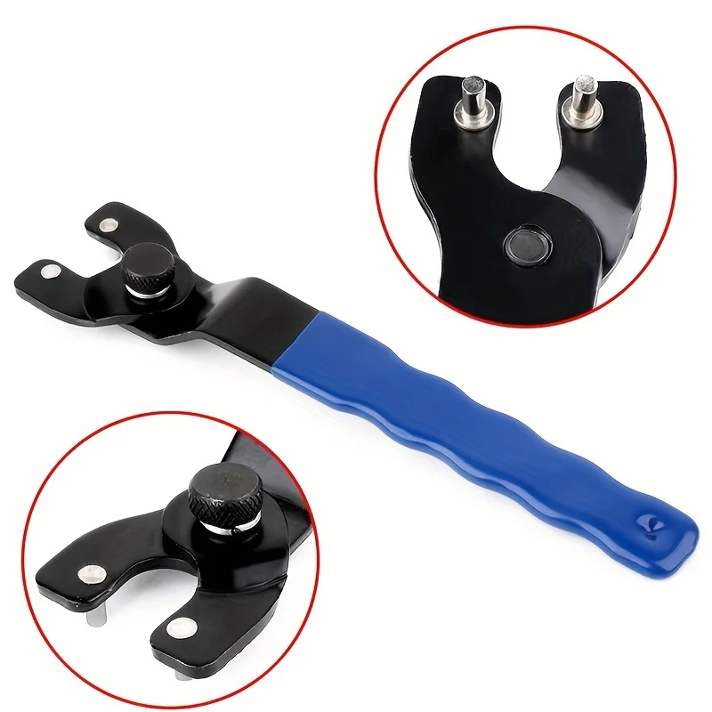 1PC Adjustable Angle Grinder Accessory Wrench Plastic Keylock Handheld Household Wrenches Quality Repair Power Tool Accessories