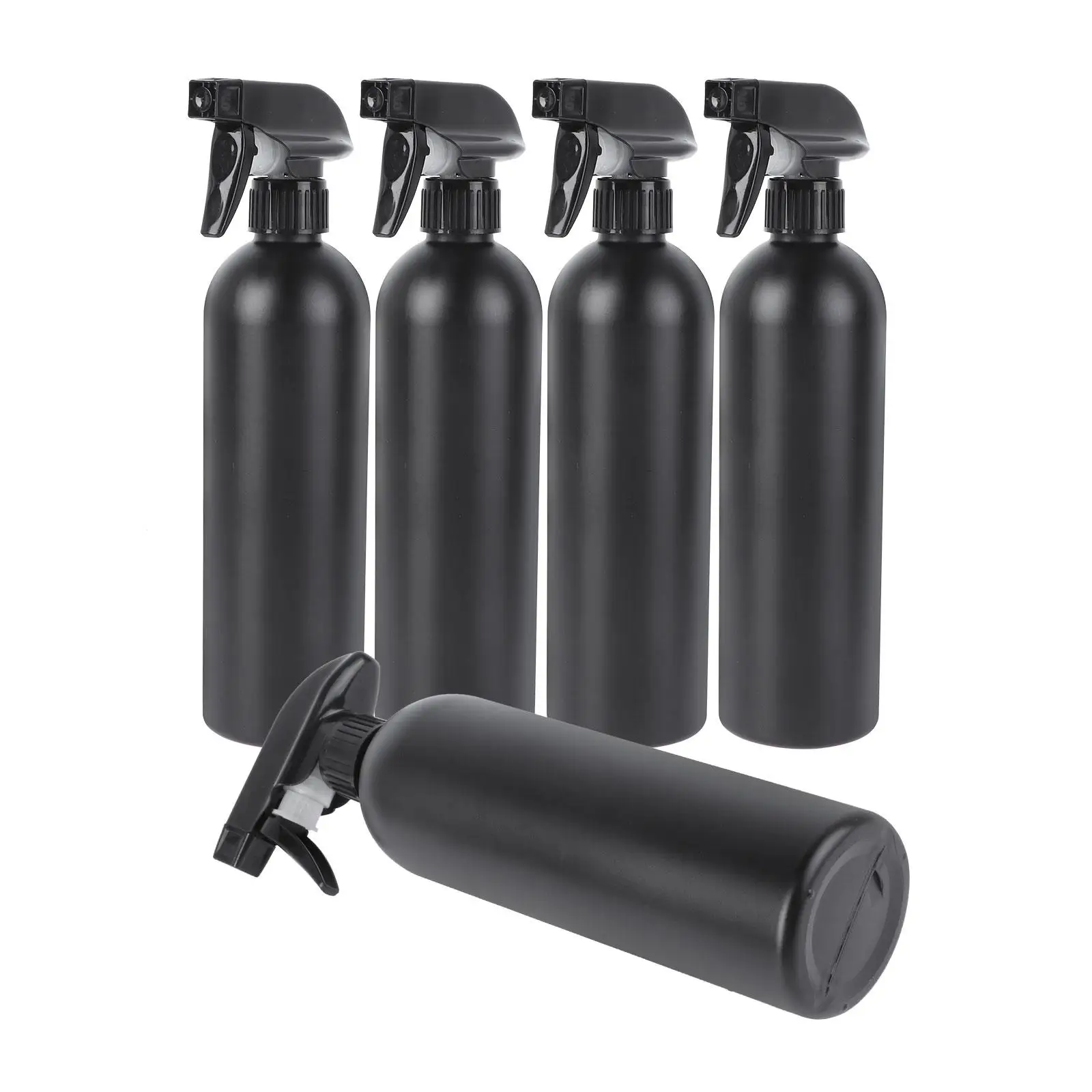 

5Pcs Durable Hdpe Spray Bottles Large Capacity Portable Reusable Plastic Containers Storage Vials For Washing Tools Auto