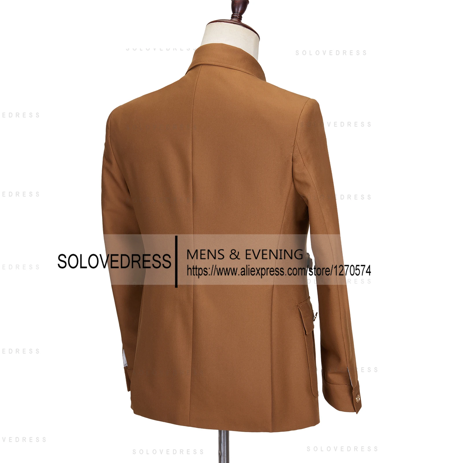 New Arrival 2 Piece Slim Fit Men\'s Suits Fashion Style 4 Real Pocket With Belt Can Be Customized Wedding Suits(Blazer+Pants)