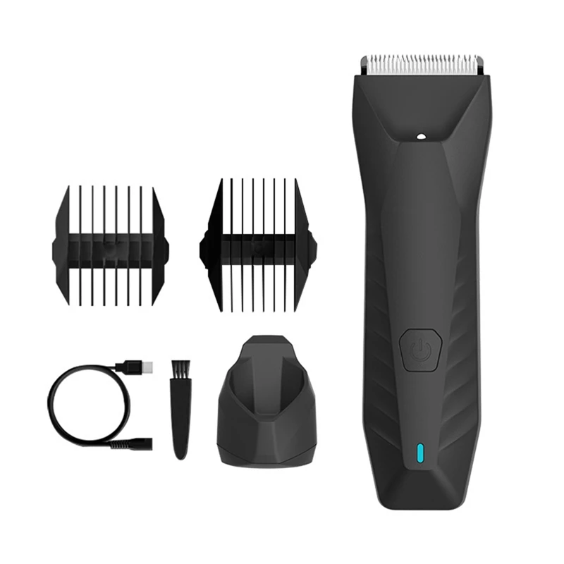 Aparador elétrico do cabelo para homens, Body Groomer, Barbeador De Barba, Clippers LED