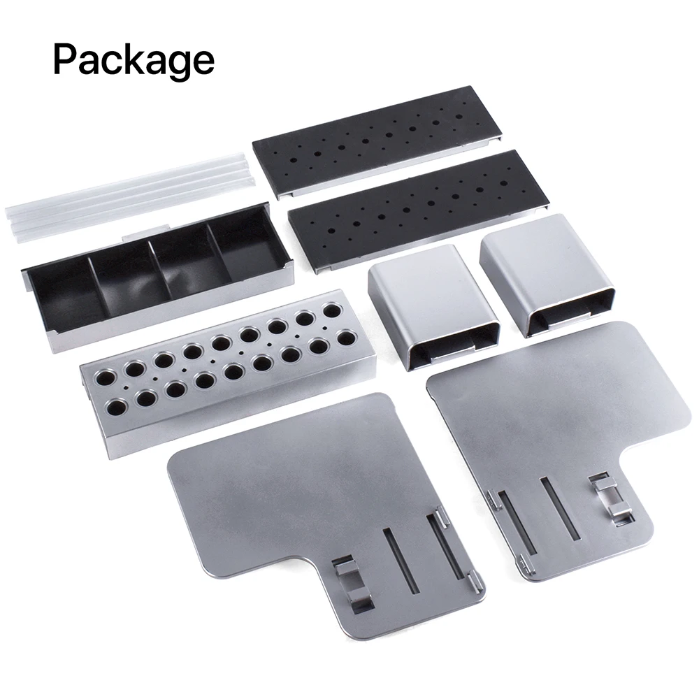 9IMOD Screwdriver Storage Rack Holder Multifunctional Organizer RC Repair Tools Kit Desktop Stand for Hex Cross Screw Driver