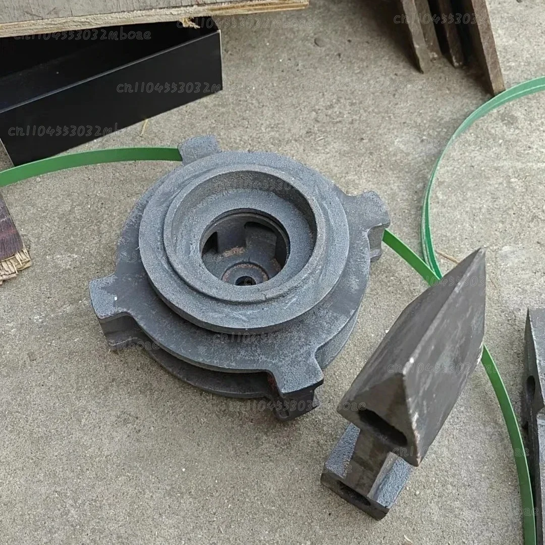 impeller directional sleeve shot wheel brush shot blasting device manganese 13 side plate high chromium top plate