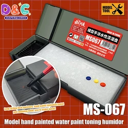 Portable Wet Palettes For Acrylic Painting Model Coloring Wet Tray Water-based Paint Holder Keeps Wet Paint Modeling Tools