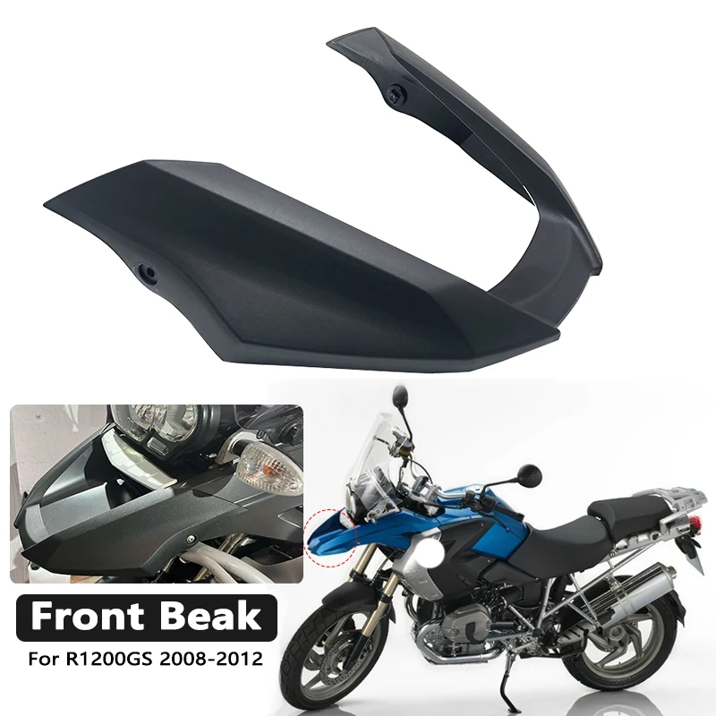 R1200GS Front Beak Fairing Extension Wheel Extender Cover Black For BMW R1200 GS R 1200 GS 2008 2009 2010 2011 2012