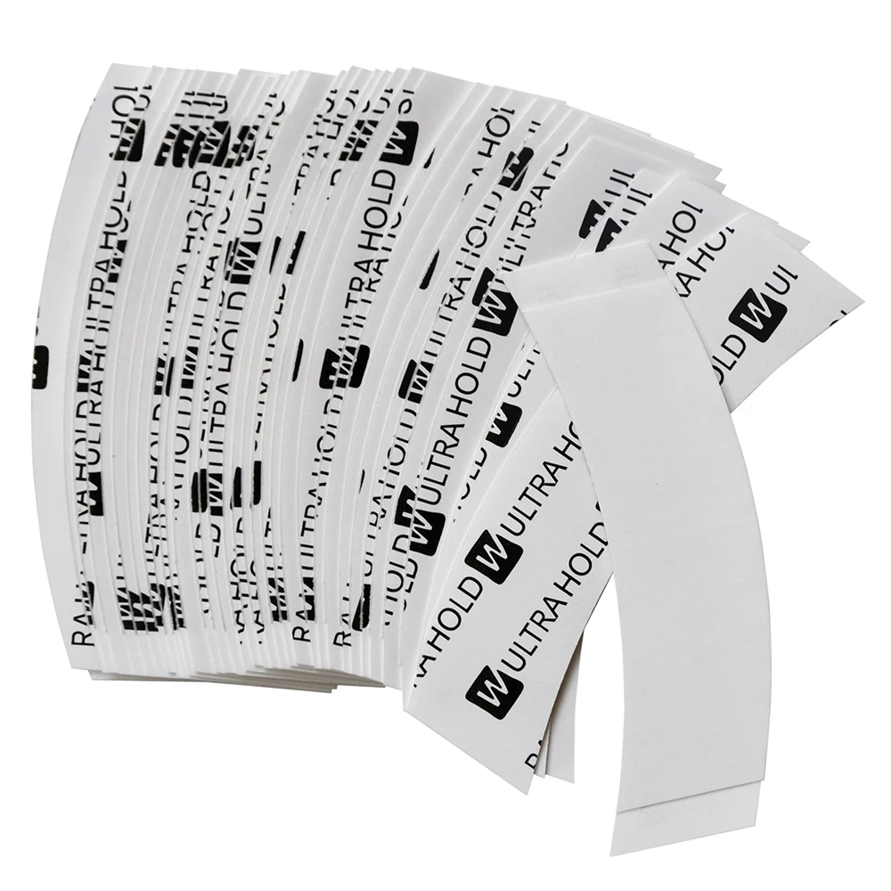 36Pcs Walker Ultra Hold Lace Wig Tape Double Sided Adhesive Strips with Blue Liner, Strong Hold for Hair Systems & Toupees