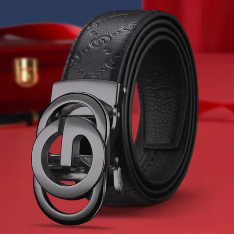 Moda negócios cinto masculino genuíno marca de luxo fivela de metal cinto de alta qualidade couro do plutônio cinto macio com calças de carga jeans