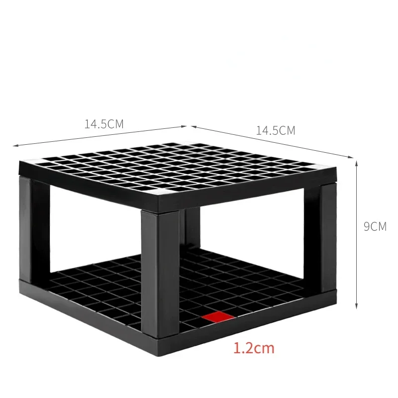 96 Slots Large Capacity Pen Holder Square Checkerboard Pen Holder Detachable Plastic Penholder Multi-purpose Pen Holder