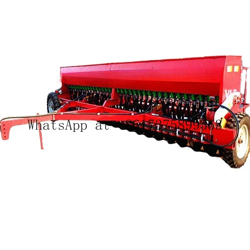 Multifunctional Wheat Seeding Machine Walking 24 Rows Wheeled Seeding and Fertilizing Machine