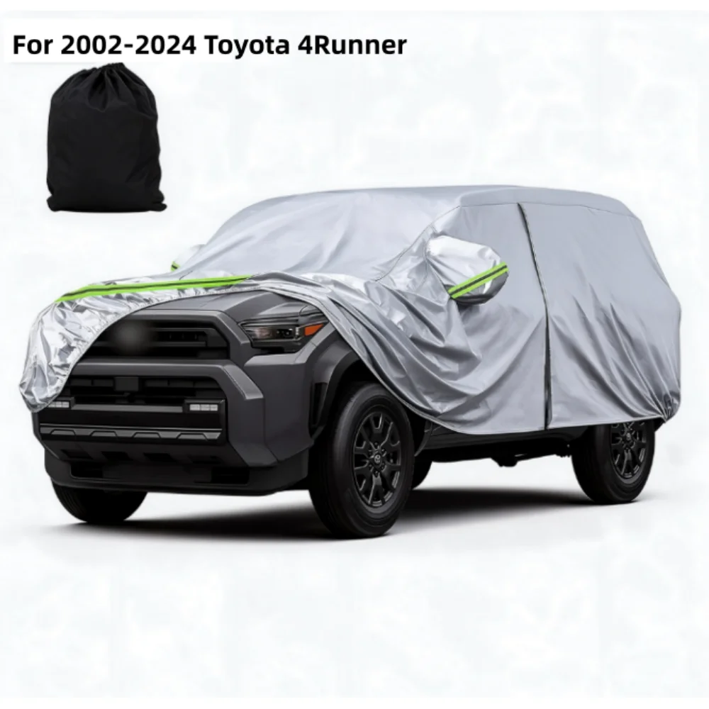 Car Cover Custom Fit For 2002-2024 Toyota 4Runner Automobiles Outdoor Full Exterior Cover,Rain, Sun, Wind