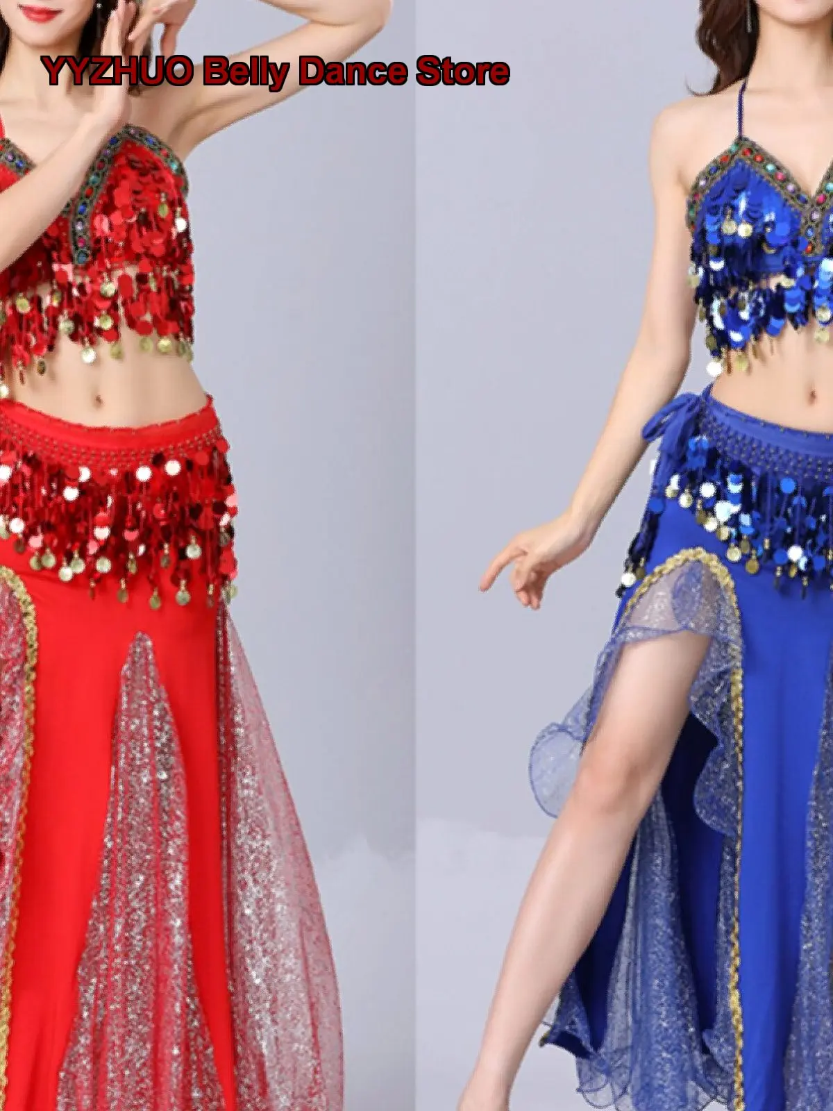 2023 High-End Performance Skirt Women's Dance Practice Costume Set Xinjiang Egypt India