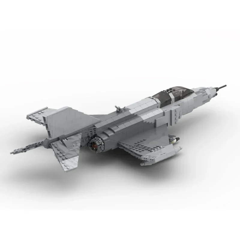 Moc Bausteine Militär modell F-4G wilde Wiesel Kämpfer Technologie modulare Blöcke Geschenke Spielzeug für Kinder DIY Sets Montage