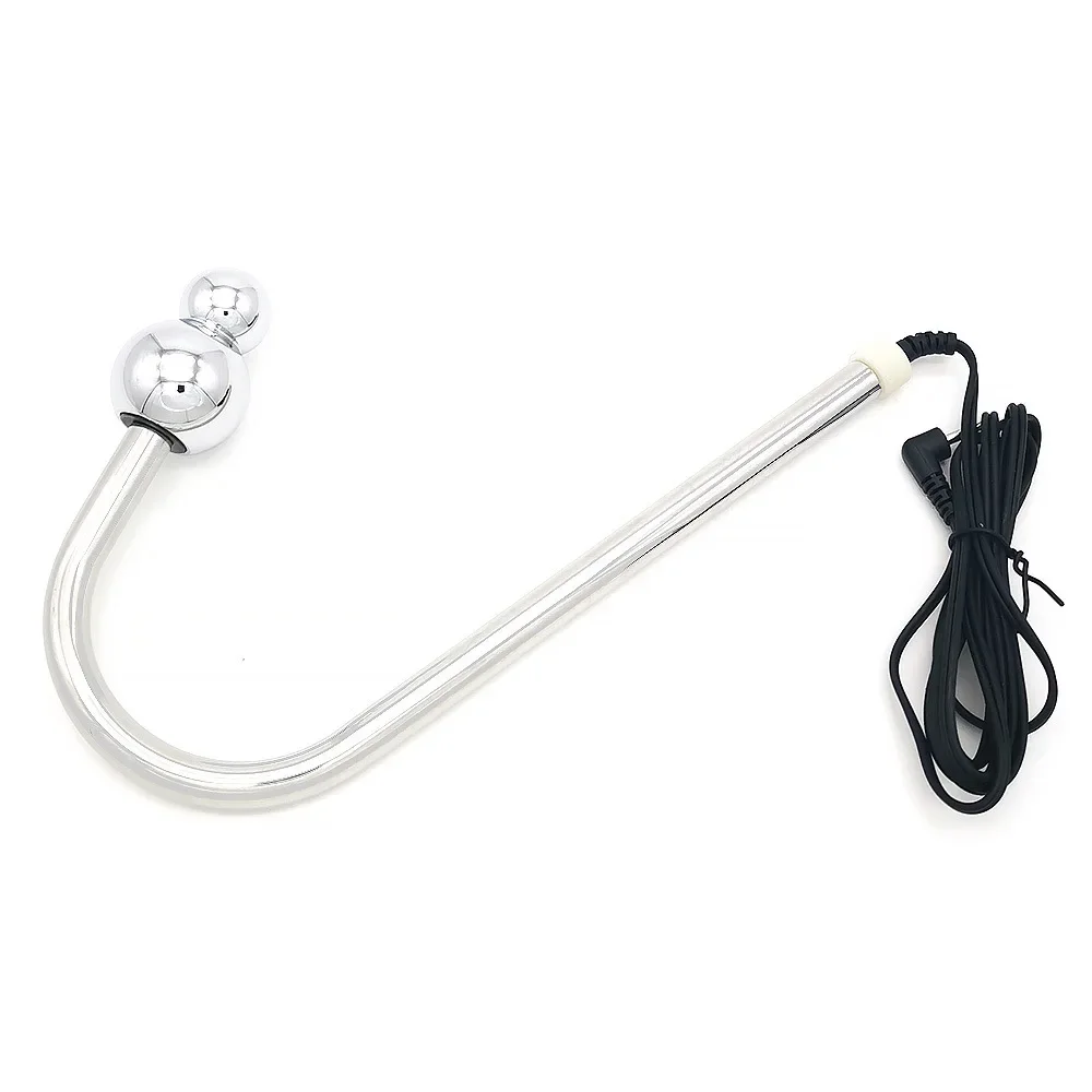 Prodotti del sesso scossa elettrica Butt Plug in metallo massaggio anale del corpo tocco liscio Plug anale giocattoli erotici accessori giocattolo del sesso per le donne