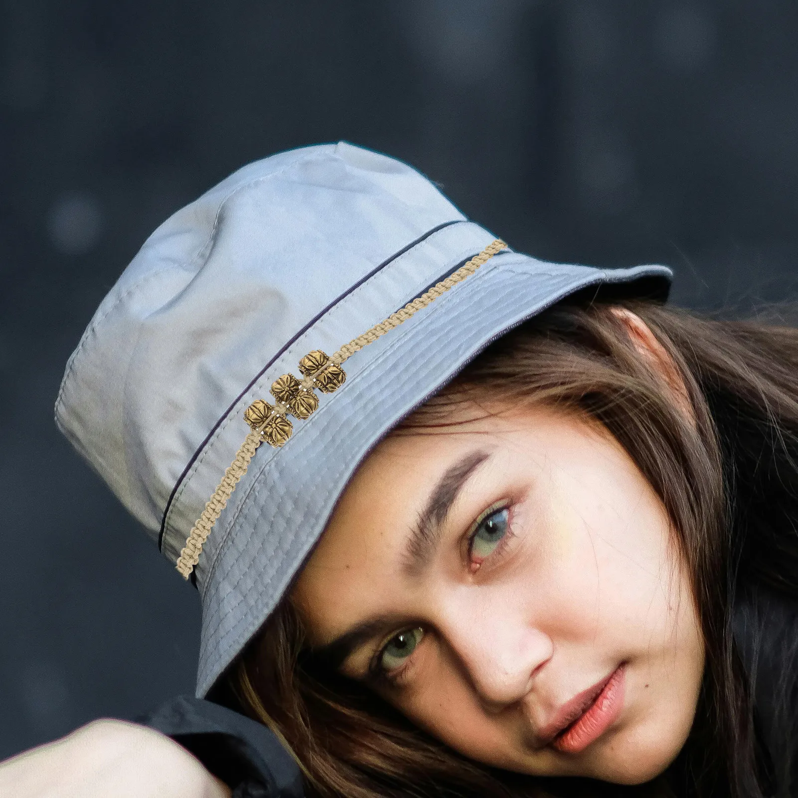 4 pçs chapéu guarnição tiras de praia acessórios faixas de cowboy para mulheres boné cowgirl personalidade diy