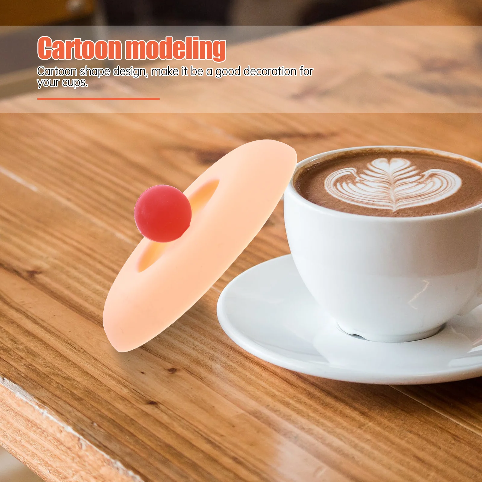 

4Pcs Cartoon Silicone Cup Covers Airtight Seal Lids for Mugs Heat Resistant Assorted Colors Silicone Cup Lids