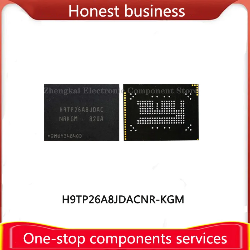 H9TP26A8JDACNR-KGM 32G+8 BGA186 EMCP H9TP26ABLDMCNR-KGM 32GB+16 H9TP26A8JDAC H9TP26ABLDMC Chip Mobile Phone Hard Disk Memory
